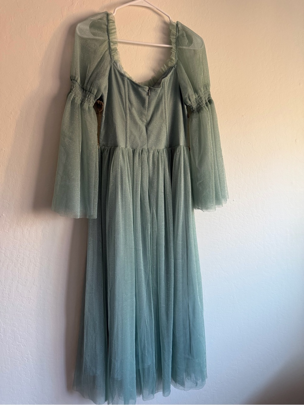 Turquoise Siren Corset Dress - Picture 4 of 4